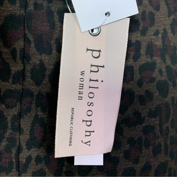 Philosophy Cheetah Print Leggings NWT - Picture 12 of 12
